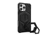 Puhelin - Kannet ja kotelot - UAG Monarch Pro Magsafe Carbon Fiber/Black Stand - iPhone 16 Pro Max - 1144571BV01