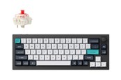 Näppäimistöt - Keychron Q2 MAX - Knob Wireless Tri-Mode QMK/VIA - Gateron Jupiter Red - Pelinäppäimistö - ilman numpadia - Pohjoismainen - Musta - Q2M-M1-BO