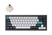Näppäimistöt - Keychron Q2 MAX - Knob Wireless Tri-Mode QMK/VIA - Gateron Jupiter Brown - Pelinäppäimistö - ilman numpadia - Pohjoismainen - Musta - Q2M-M3-BO
