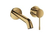 Sekoittajat ja liittimet - Grohe Essence 2-hole basin mixer M-Size Polished Cool Sunrise - 19408GL1