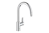 Sekoittajat ja liittimet - Grohe BauEdge Kitchen faucet with pull-out Chrome - 30536000