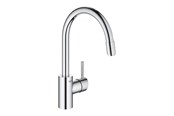 Sekoittajat ja liittimet - Grohe Concetto Kitchen faucet with pull-out C-spout Chrome - 32663003