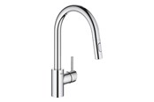 Sekoittajat ja liittimet - Grohe Concetto Kitchen faucet with pull-out Chrome - 31483002