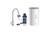 Sekoittajat ja liittimet - Grohe Red Mono Kitchen faucet and kettle in size M Supersteel - 30085001