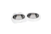 Kissat - Catit PIXI Feeding Dish Double White - H43875