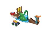 Leluautot - Hot Wheels Monster Trucks Colour Shifters Swamp Chomp Playset - HGV14