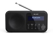 DAB, Verkko- & Kelloradiot - Sharp Tokyo DR-P420 Portable Digital Radio USB or Battery Powered - DAB/DAB+/FM - Mono - DR-P420(BK)
