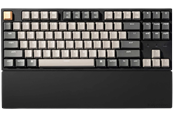 Näppäimistöt - Keychron Silicone Palmrest K8 series / C1 series / L4 series - Rannetuki - Musta - PR45