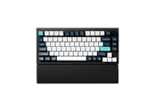Näppäimistöt - Keychron Silicone Palmrest V1/V2 series / Q1/Q2/Q9 series / P1 series - Rannetuki - Musta - PR47