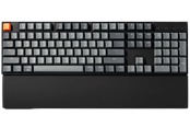 Näppäimistöt - Keychron Silicone Palmrest K10 series / C2 series - Rannetuki - Musta - PR48
