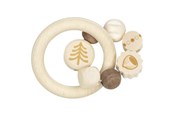 Vauva- ja taaperolelut - Goki Wooden Gripping Ring Hedgehog - 65332