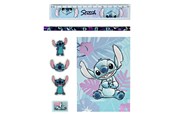 Lisätarvikkeet kouluun - Disney Stitch Note and Writing Set - STLI6423
