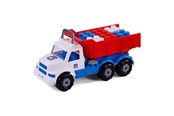 Leluautot - Cavallino Toys Cavallino Route 66 XL Dump Truck with Building Blocks - 1983TY
