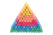 Ulkoleikit - Colorations - Colored Dustless Chalk 100 pcs. - CNODUST