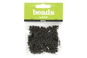 Luovat leikit - Creativ Company Wooden Beads Black 150pcs. - 570395