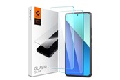 Puhelintarvikkeet - Näytönsuojat - Spigen Glass tR Slim 2 Pack - Xiaomi Redmi Note 13 - AGL08295