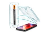 Puhelintarvikkeet - Näytönsuojat - Spigen Glass tR EZ Fit 2 Pack - iPhone 18 Pro/17 Pro/16 Pro/17 - AGL07928