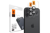 Puhelintarvikkeet - Näytönsuojat - Spigen Glass tR EZ Fit Optik Pro 2 Pack - black - iPhone 17/16 / 16 Plus - AGL07921