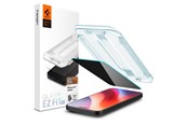 Puhelintarvikkeet - Näytönsuojat - Spigen Glass tR EZ Fit HD (Privacy) 1 Pack - Transparency - iPhone 16 Pro Max - AGL07915