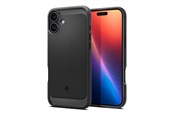 Puhelin - Kannet ja kotelot - Spigen Rugged Armor MagSafe - matte black - iPhone 16 - ACS08214