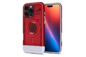Puhelin - Kannet ja kotelot - Spigen Classic C1 MagSafe - ruby - iPhone 16 Pro - ACS08154