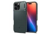 Puhelin - Kannet ja kotelot - Spigen Optik Armor MagSafe - abyss green - iPhone 16 Pro - ACS08150