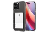 Puhelin - Kannet ja kotelot - Spigen Crystal Slot - crystal clear - iPhone 16 Pro - ACS08144