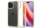 Puhelin - Kannet ja kotelot - Spigen Crystal Hybrid - Mute Beige - iPhone 16 Pro Max - ACS08030
