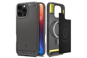 Puhelin - Kannet ja kotelot - Spigen Rugged Armor MagSafe - gray - iPhone 16 Pro Max - ACS07987