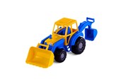 Leluautot - Cavallino Toys Cavallino Tractor with Front Loader Blue - 3005WD01