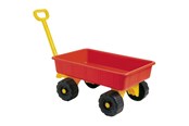Ulkoleikit - Androni Bolderkar Red with drawbar - 6993