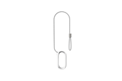 Action-kameran lisälaitteet - Insta360 GO 3/GO 3S Magnet Pendant Safety Cord - White - CINSBATK