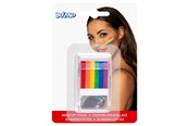 Luovat leikit - Boland Makeup Sticks Rainbow - 45065