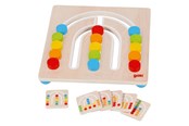 Puulelut - Goki Wooden Color Sorting Board Rainbow 7 pieces. - 58436