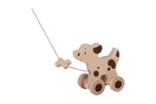 Vauva- ja taaperolelut - Goki Wooden Pull Animal Dog - 54863