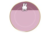Lelut - Haza Witbaard Plates Miffy Pink 8 pcs. - 439150