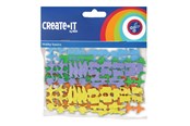 Luovat leikit - Haza Witbaard Foam stickers Vehicles 72 pcs. - 192308