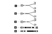 Muut kaapelit - Lenovo storage cable kit - 4X97A80416