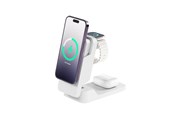 Puhelin - Adapterit & Laturit - ALOGIC Matrix ULTIMATE 3-in-1 Wireless Charger with 5.000mAh MagSafe Power Bank - MFPB5KM-EU
