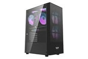 Kotelot - Darkflash Computer case A290 + 3 fans (black) - Kotelot - Miditower - Musta - A290