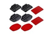 Action-kameran lisälaitteet - Puluz Set of  stickers and mounts for attaching sports cameras - PU09