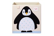 Lastenhuone - 3 Sprouts Storage Box - Black Penguin - IBXPEN