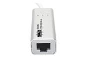 Verkkokortit (verkkosovittimet, tulostuspalvelimet jne.) - Eaton Series USB 3.0 SuperSpeed to Gigabit Ethernet NIC Network Adapter RJ45 10/100/1000 Aluminum White - U336-000-GB-AL