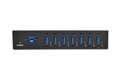 USB hub - Eaton series 7-Port USB 3.0 Hub SuperSpeed with Dedicated 2A USB Charging iPad Tablet Metal USB hub - 7 porttia - USB 3.2 - Musta - U360-007-IND