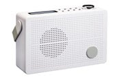 DAB, Verkko- & Kelloradiot - Lenco PDR-030WH - Portable DAB+/FM radio with alarm function - White - DAB/DAB+/FM - Mono - PDR-030WH