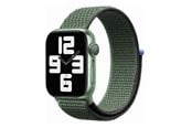 Smartwatch - Lisävarusteet - Lippa Apple Watch Nylon Strap 42/44/45/49 - Dark Green - LPAW099
