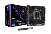 Emolevy - ASRock B760I PG LIGHTNING WIFI Emolevy - Intel B760 - Intel LGA1700 socket - DDR5 RAM - Mini-ITX - 90-MXBNN0-A0UAYZ