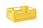 Lastenhuone - 3 Sprouts - Modern Folding Crate Medium Yellow - ICMDYL