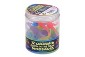 Hahmot - Johntoy Glow in the Dark Colored Dino Toy Figures 12pcs. - 24492