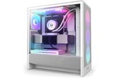 Kotelot - NZXT H5 Flow RGB (2024) - Kotelot - Miditower - Valkoinen - CC-H52FW-R1